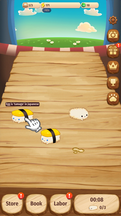 Tap Tap Sushi: World of Sushi Screenshot