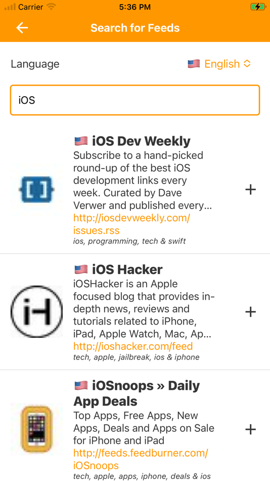 #5. RSS Reader Offline | Podcast (iOS) By: Niklas Baudy