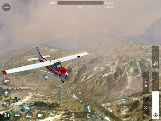 FlyWings 2018 Flight Simulator iPad app afbeelding 7