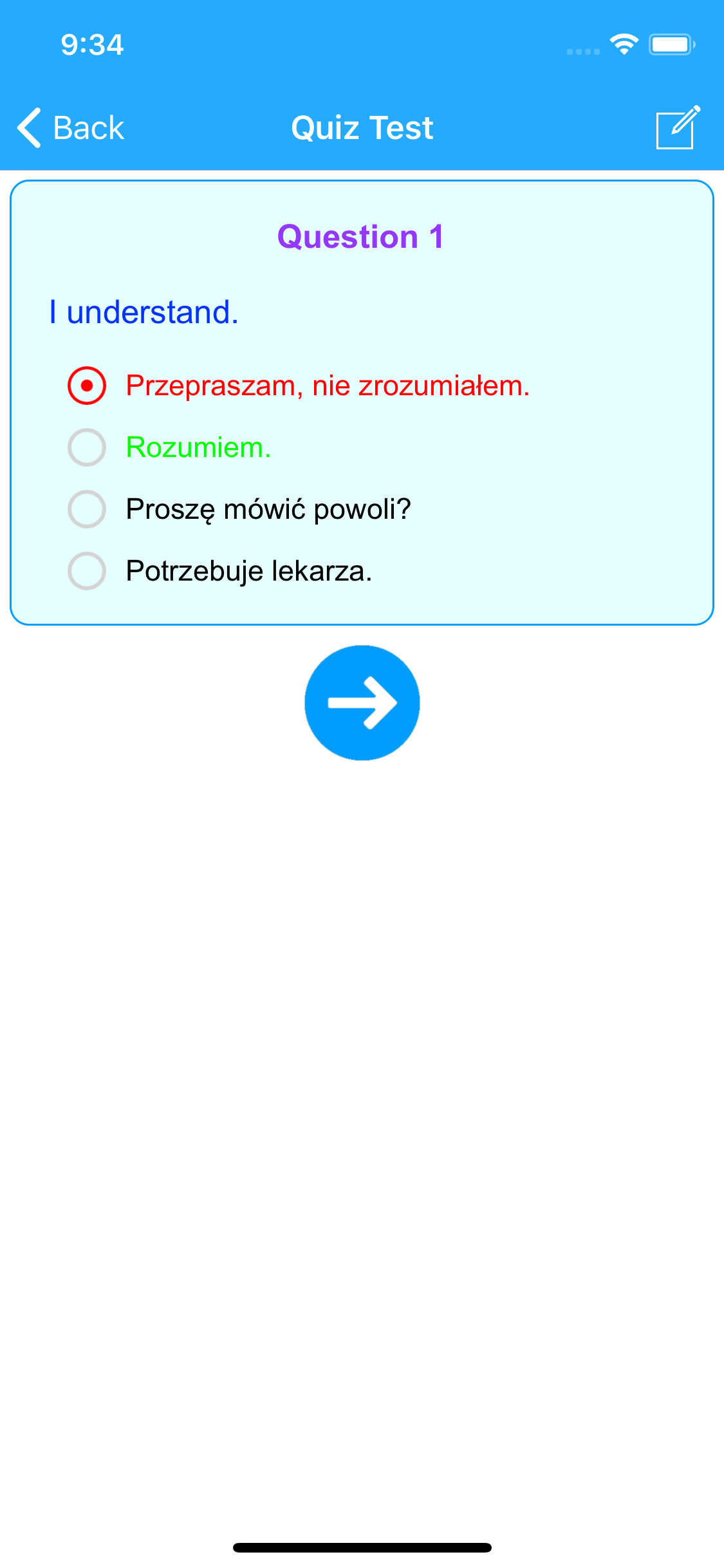 Learn Speak Polish Language screenshot 3