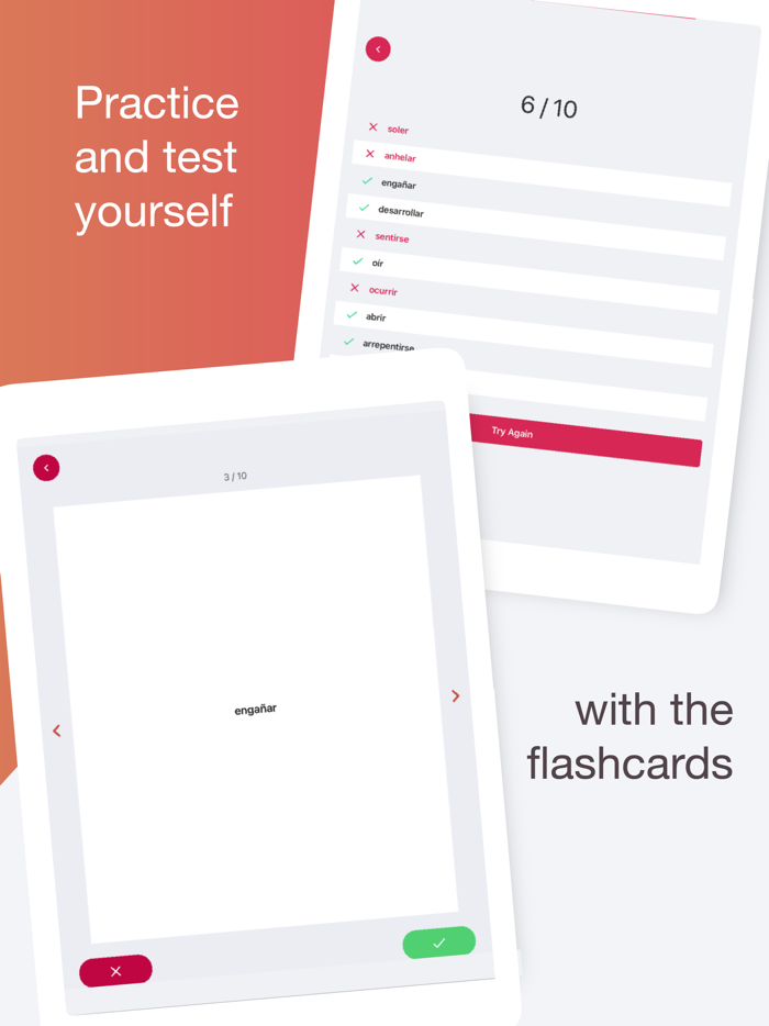 English Spanish Conjugations