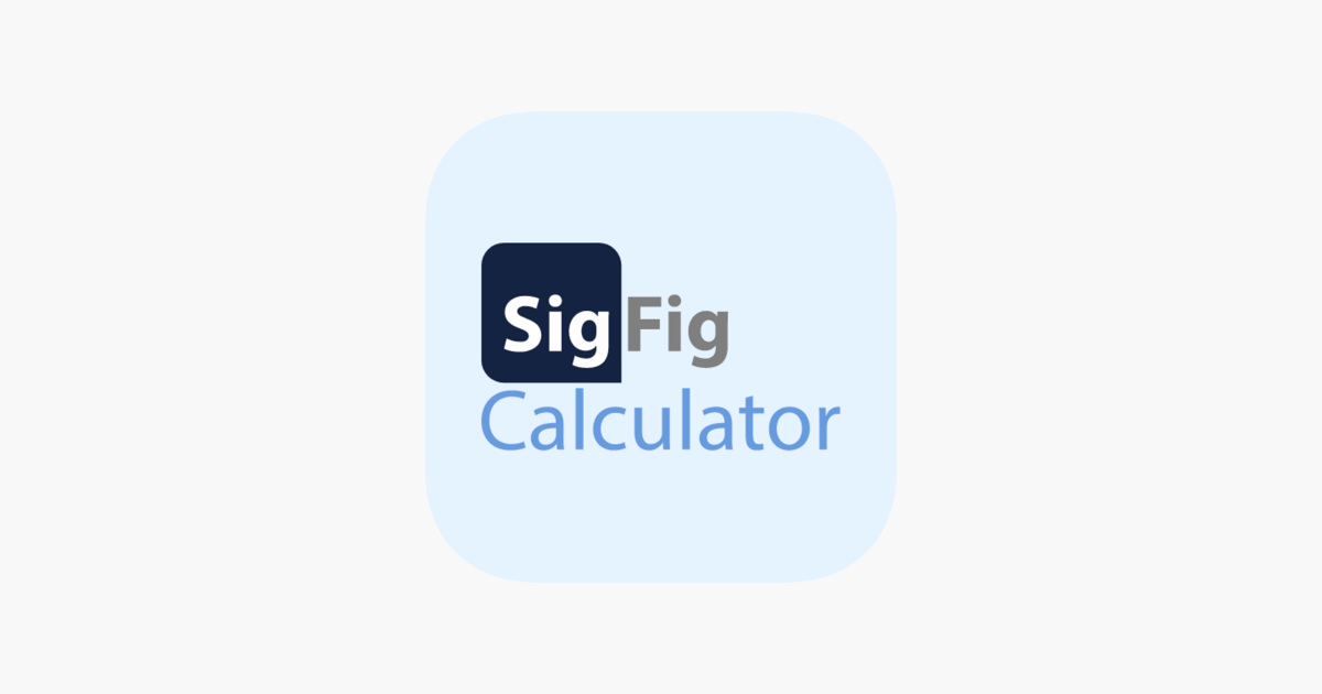 Sig Figs Calculator en App Store