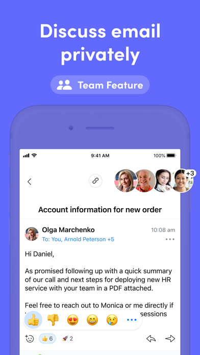 Spark Mail + AI: Email Inbox Screenshot