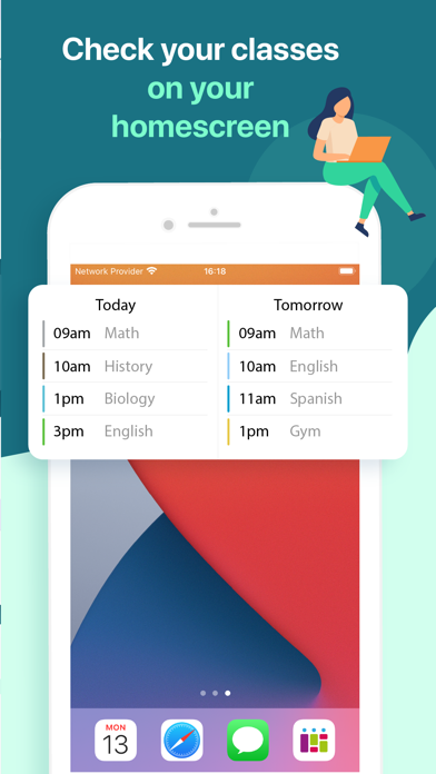 Class schedule by TimeTo Screenshot