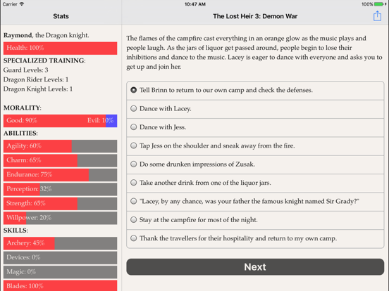 The Lost Heir 3: Demon War iPad app afbeelding 3