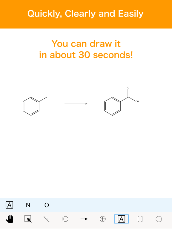 ChemGraphic - Chemical Editor iPad screenshot