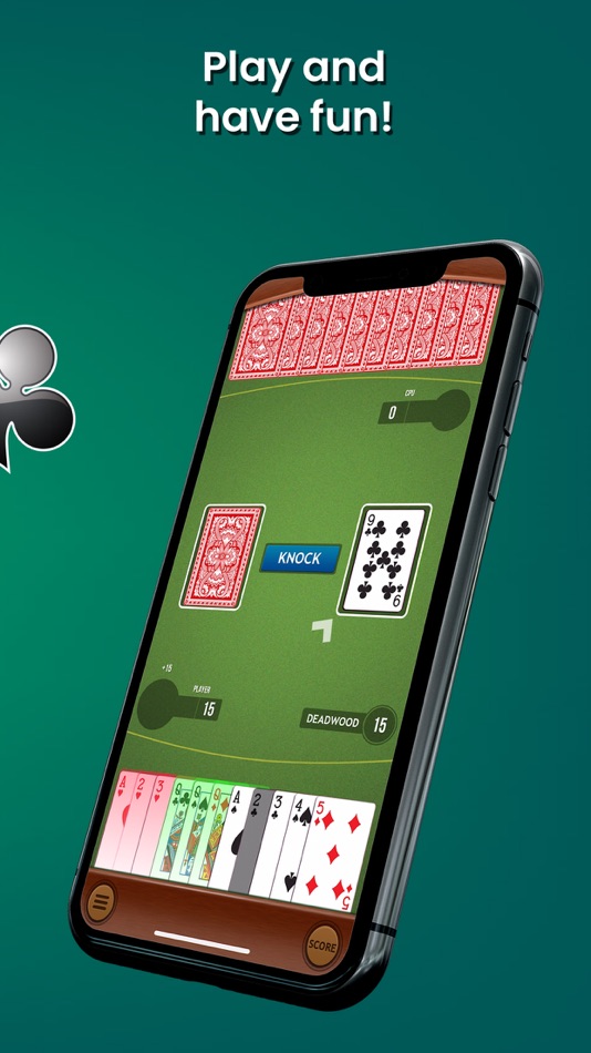 #5. Gin Rummy Card Game Classic™ (iOS) 由: Awesome Cool and Fun Free Games LLC