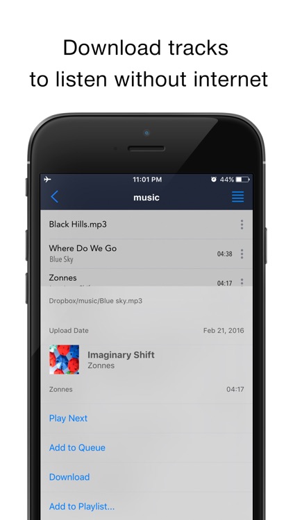 CloudBeats: Cloud Music Player screenshot-3