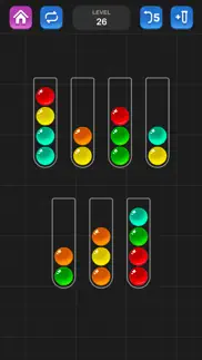 ball sort puzzle - color game iphone screenshot 1