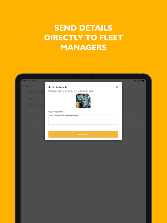 JCB Operator App