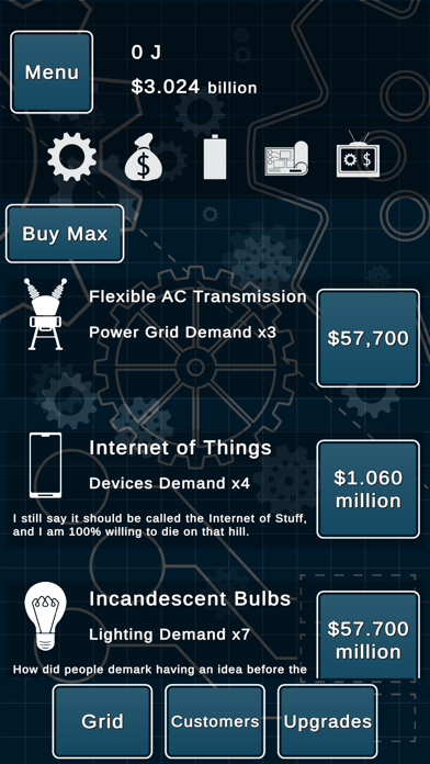 Idle Power - Electric Growth Screenshot