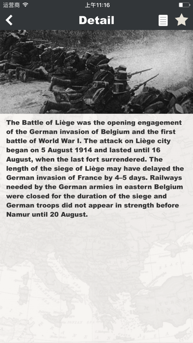 WWI timeline - WWI history Screenshot