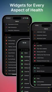 valens - widgets for health iphone screenshot 3