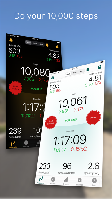 Footsteps Pedometer Screenshot