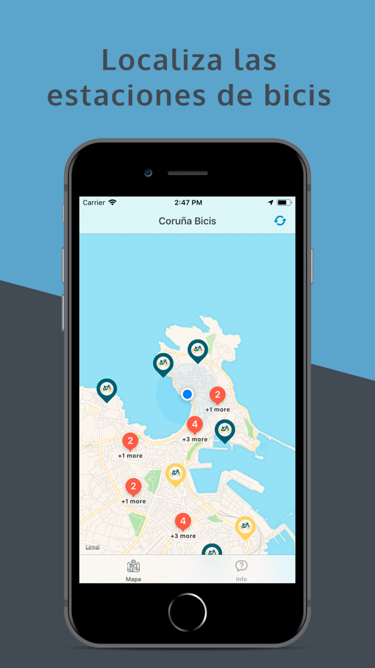 #1. Coruña Bicis (iOS) 来自: Daniel Plata
