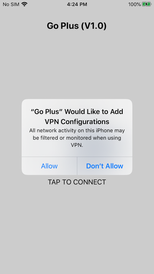 #3. Go Plus VPN (iOS) 由: Symlex Technologies LLC