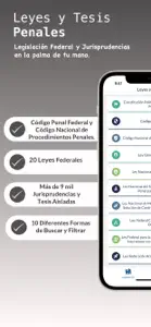 Leyes y Tesis Penales screenshot #1 for iPhone