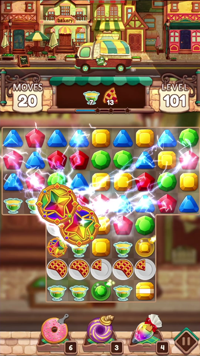 Magic Bakery: Fun Match 3 Game Screenshot
