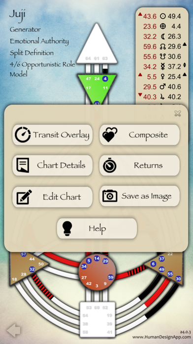 Human Design App screenshot1