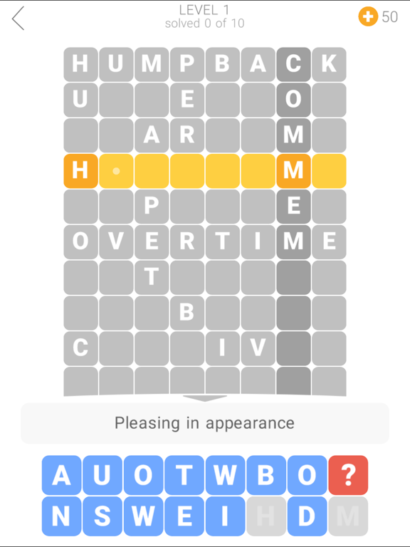 Word Tower Crosswords iPad screenshot 4 - Games app