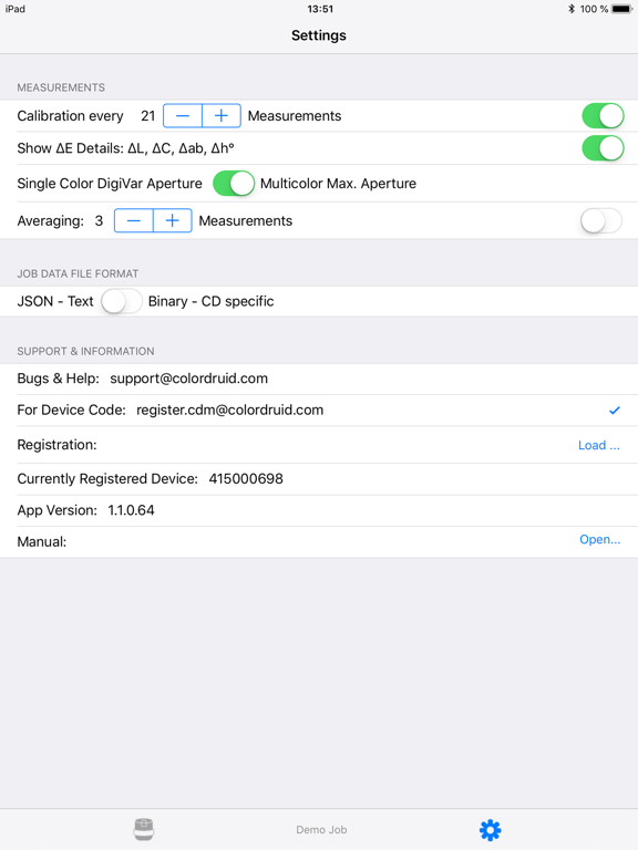 Screenshot #6 pour ColorDruid Measure