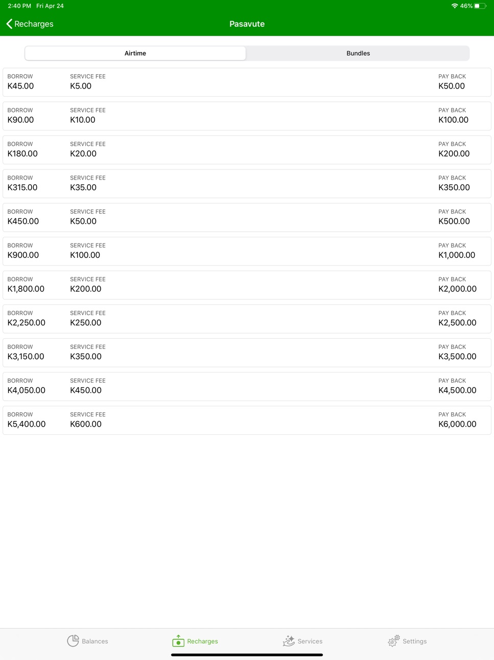 iPad screenshot