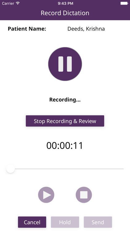 eDictation screenshot-3