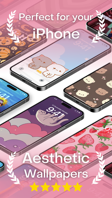 Screenshot #1 pour Aesthetic Wallpapers & Themes