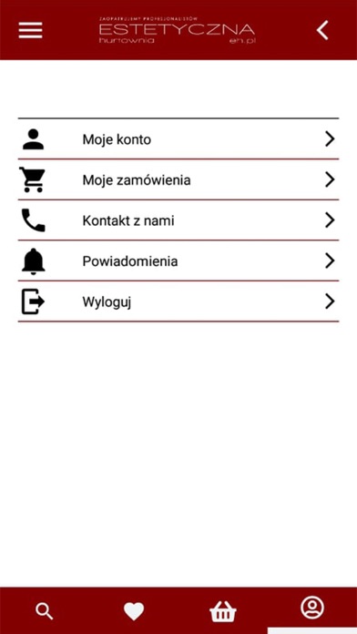 Estetyczna hurtownia Screenshot