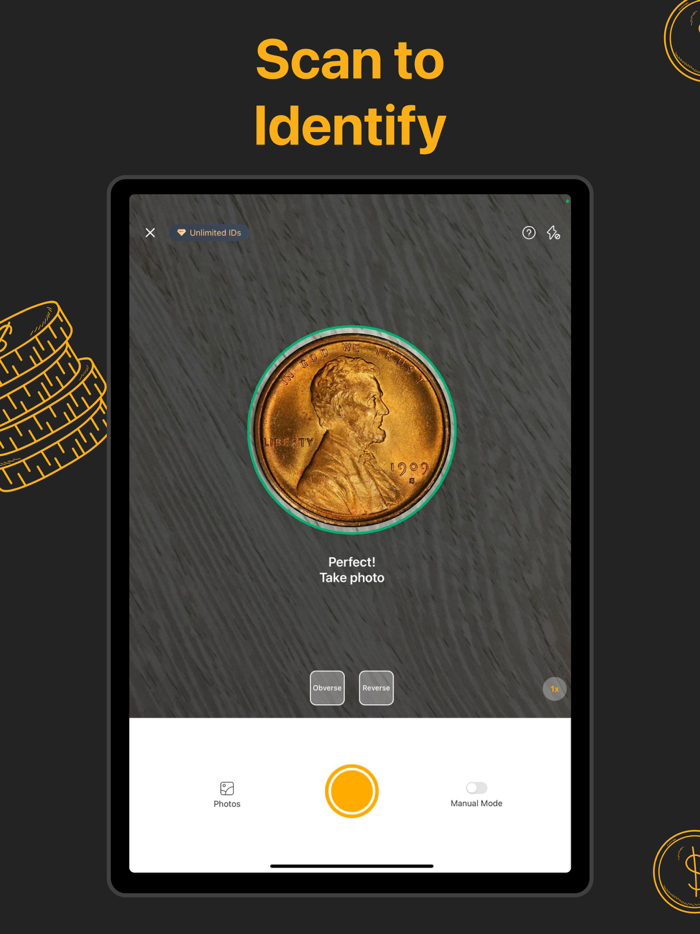 CoinSnap Coin Identifier