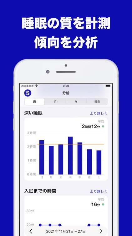 Somnus/ソムナス-睡眠の質といびきを計測するアプリ
