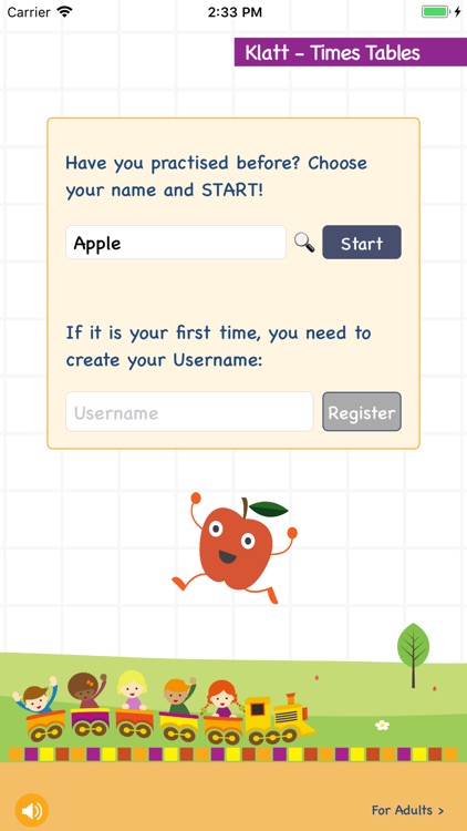Klatt-Times Tables screenshot-0