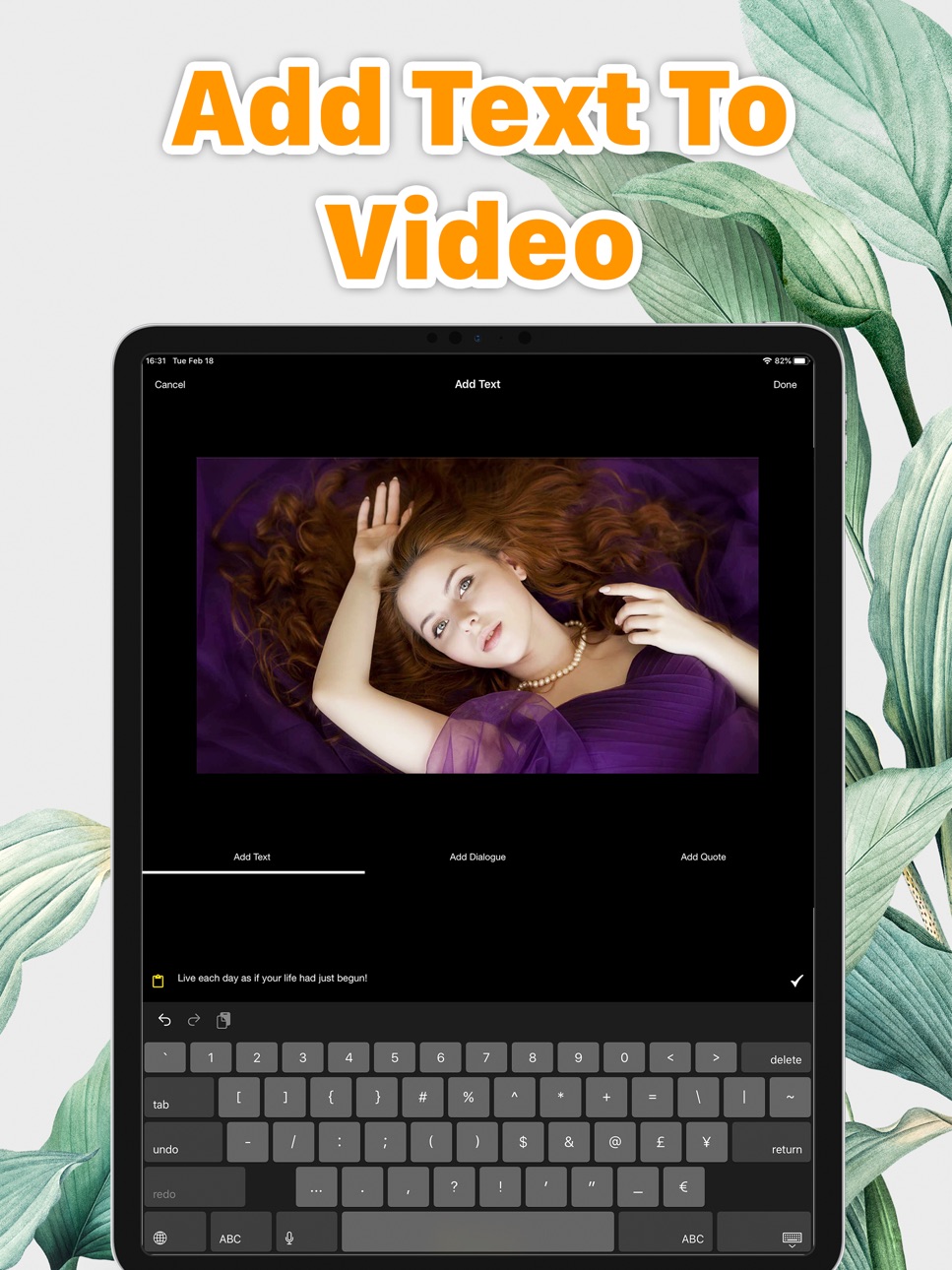 iPad screenshot