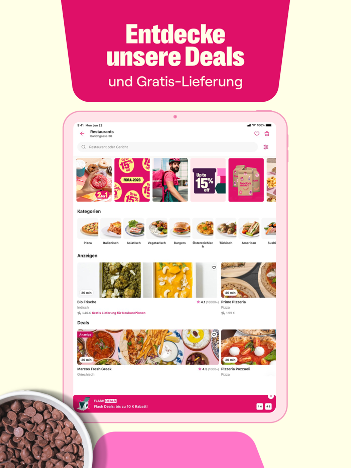foodora AT order food