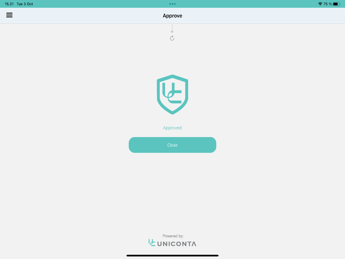 Uniconta Authenticator