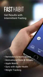 fasthabit intermittent fasting iphone screenshot 1