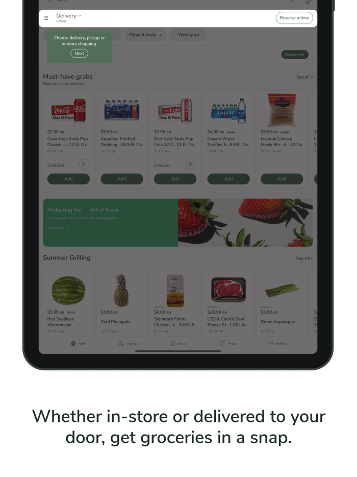 Shaw’s Deals and Delivery