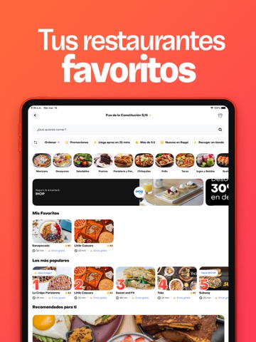 Rappi: Súper y Comida Onlineのおすすめ画像1