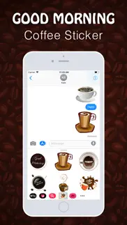 How to cancel & delete good morning coffee emojis 3
