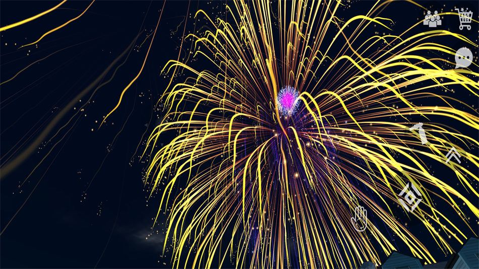 #7. Fireworks Simulator 3D (iOS) 由: Muhammad Marzuqy