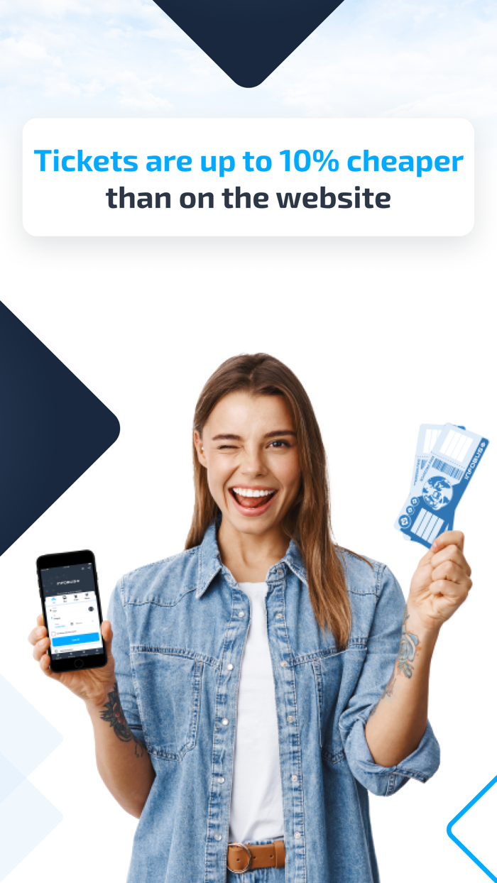 INFOBUS Bus train flight