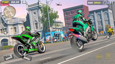 Bike Driving City Racing Games Screenshot