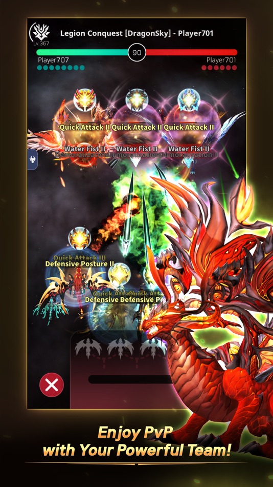 #4. DragonSky : Idle & Merge (iOS) 由: Com2uS Corp.