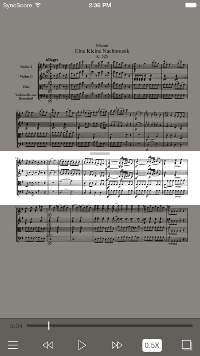 Screenshot #2 pour Mozart Eine kleine Nachtmusik