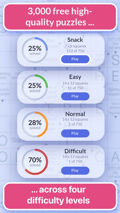 Pure Crosswords: Daily Puzzlesのおすすめ画像2