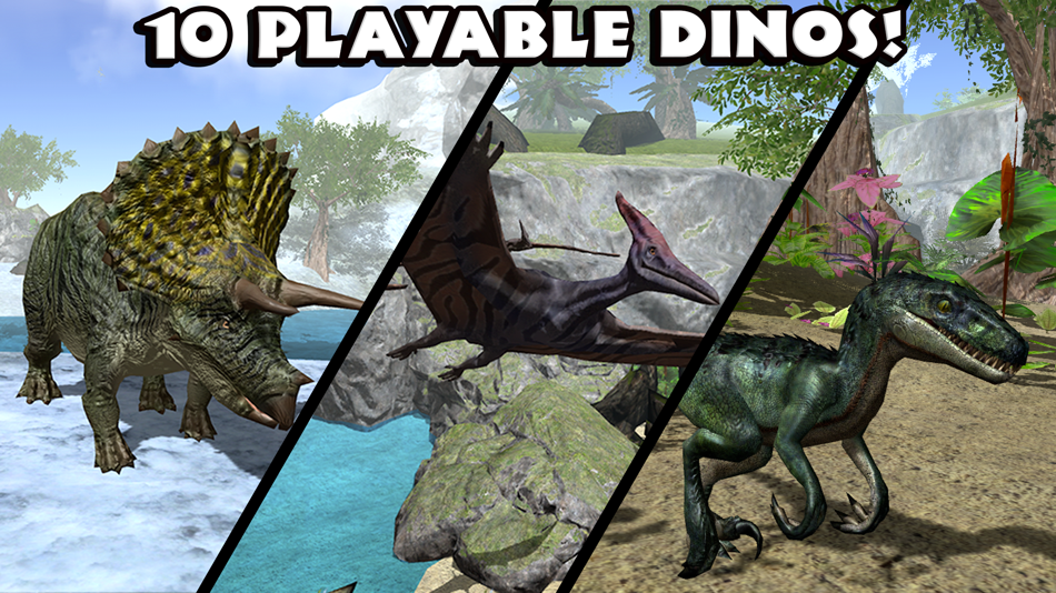 #2. Ultimate Dinosaur Simulator (iOS) 由: Gluten Free Games