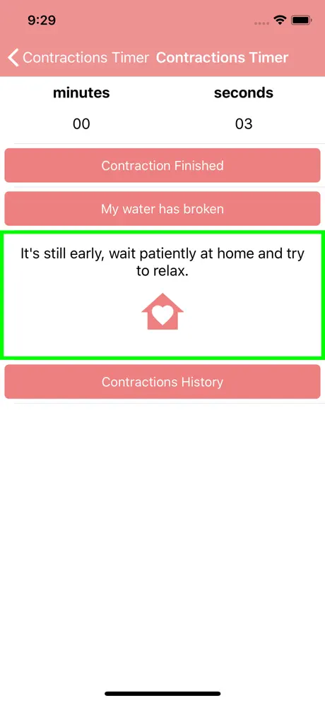 Contraction Timer & Counter