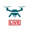 FlyLive creates Live YouTube broadcasts that accept video streams from RTMP streaming devices, such as drones