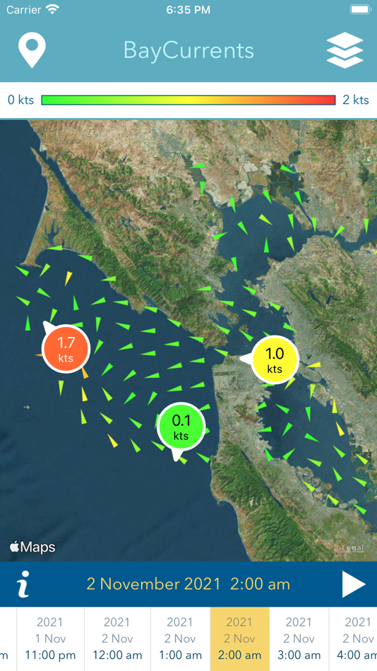 #2. BayCurrents (iOS) 由: Monterey Bay Aquarium Research Institute