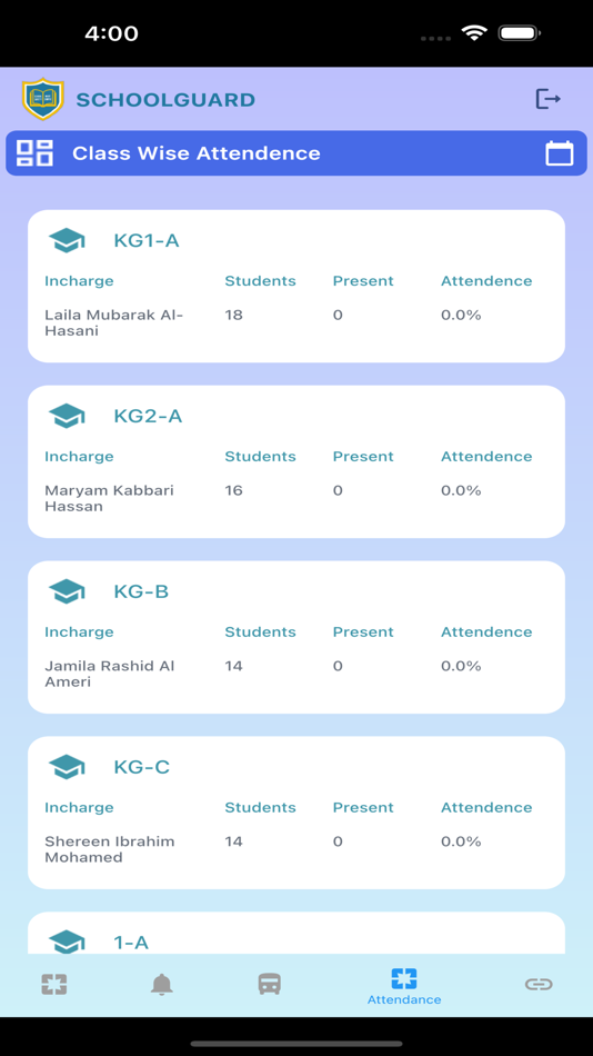 #5. The School Guard (iOS) 由: OJASVIT TECHNO PRIVATE LIMITED